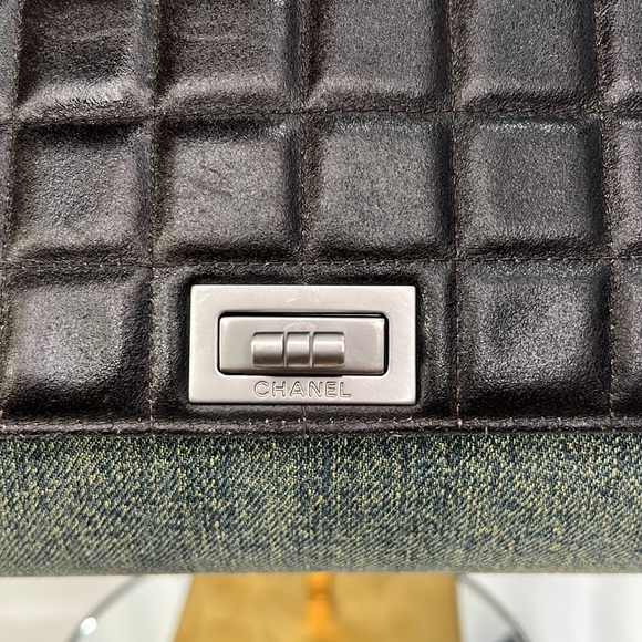 Chanel Denim Chocolate Bar 2.55. Discontinued and not readily available. - Picture 5 of 11